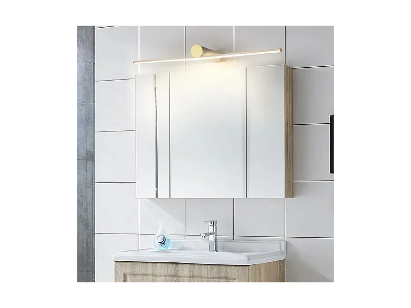 Wandlampe Toolight Led App1346-W 80Cm Brush Gold