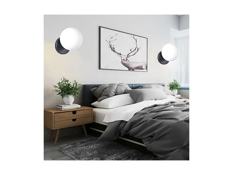 Wandlampe Toolight App949-1W Black