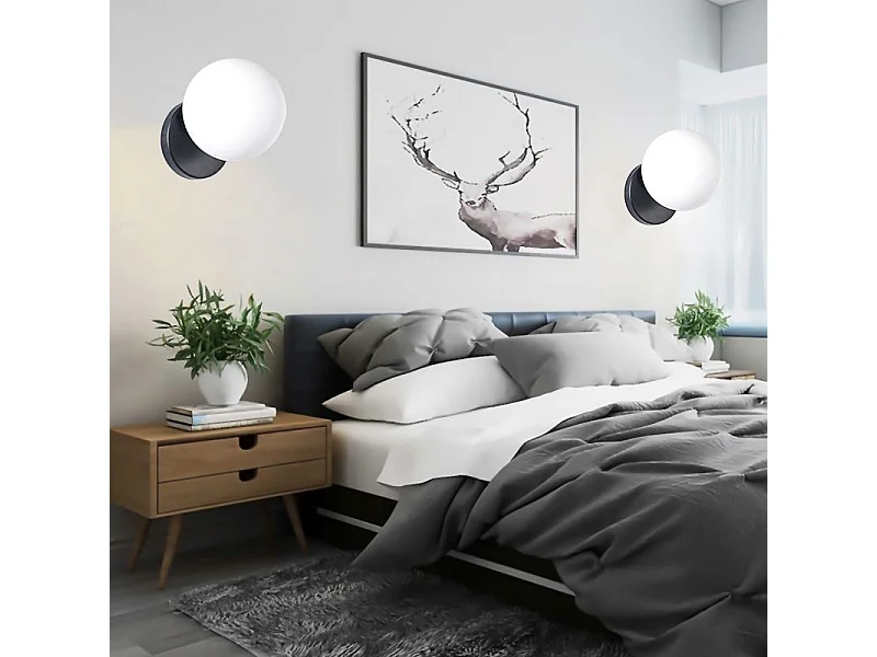 Wandlampe Toolight App949-1W Black