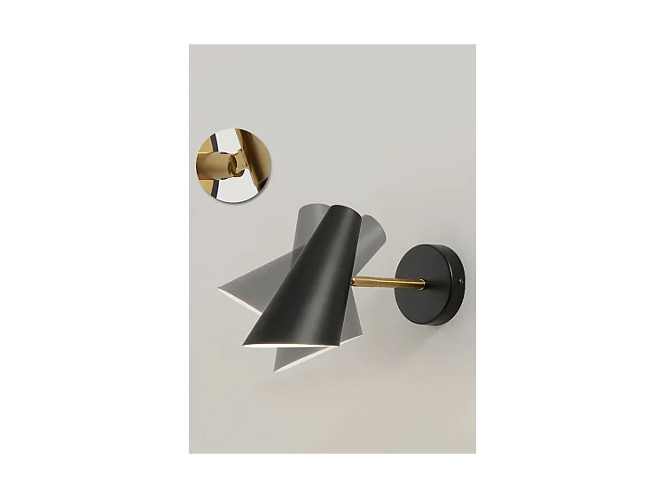 Applique Murale Toolight App1141-1W Black