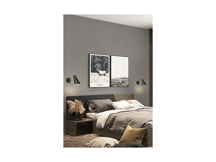 Applique Murale Toolight App1141-1W Black