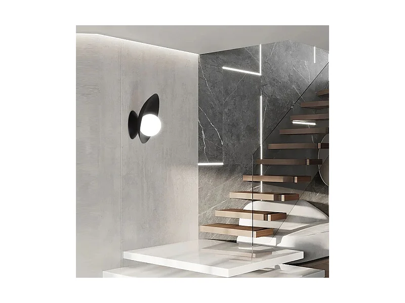 Applique Murale Toolight App1188-1W Black