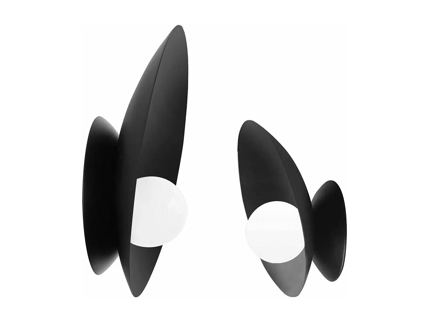 Applique Murale Toolight App1188-1W Black