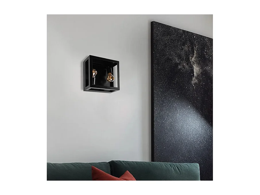 Applique Murale Toolight App1305-2W Black