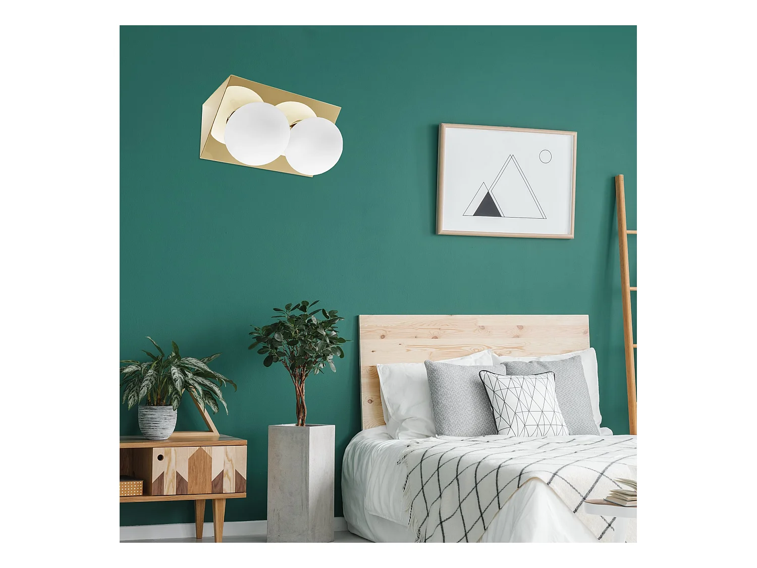 Applique Murale Toolight App1229-2W Gold