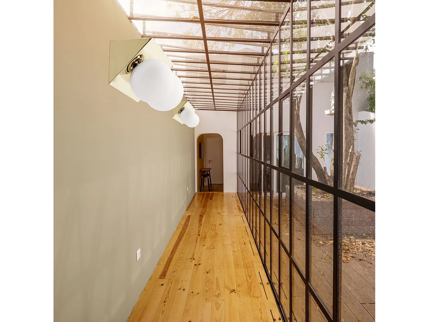 Lâmpada De Parede Toolight App1229-2W Gold