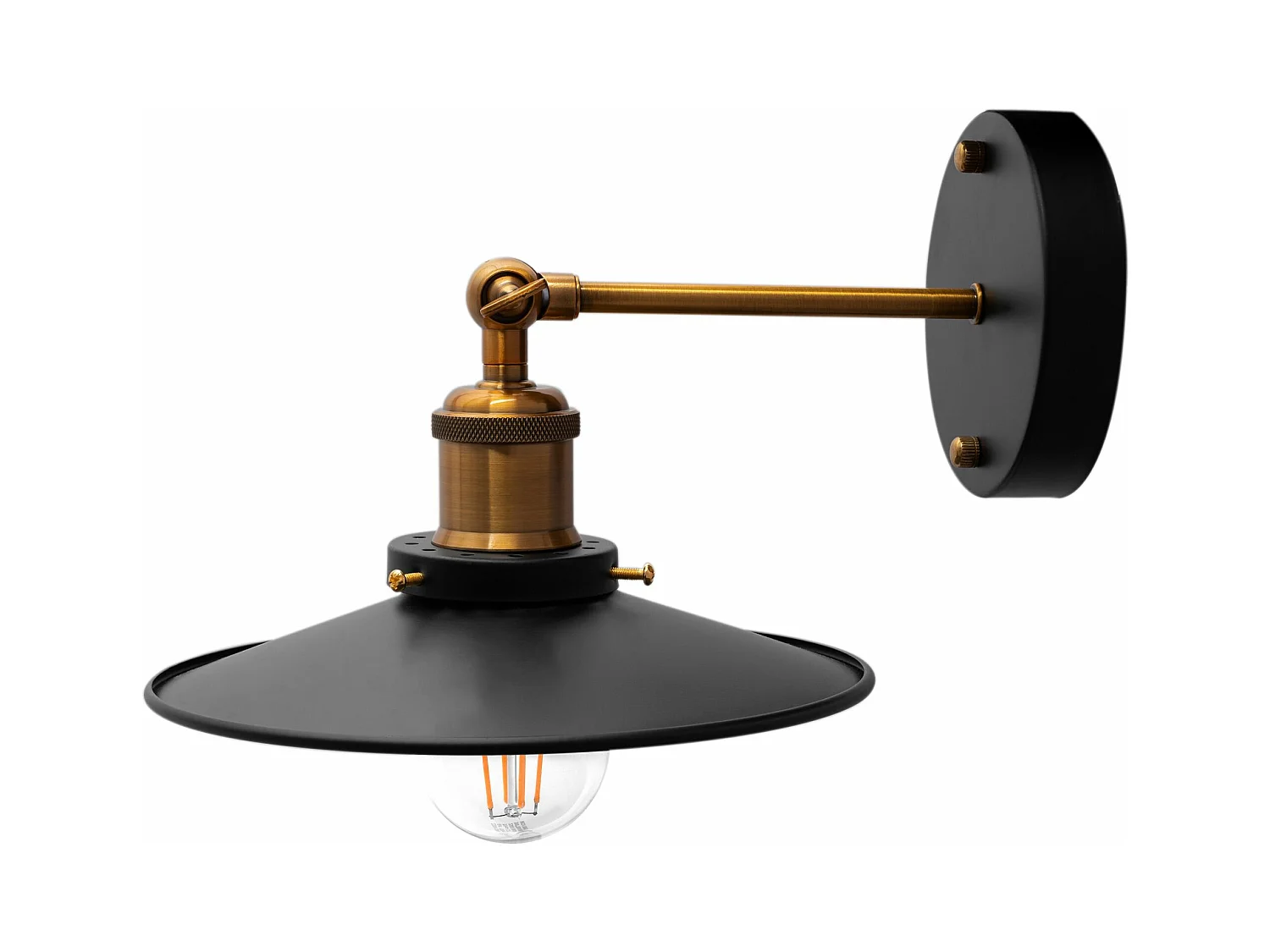 Applique Murale Toolight App184-1W Porto Black