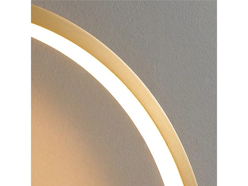 Lampada Da Parete Toolight Led App1388-Cw 40Cm Brush Gold