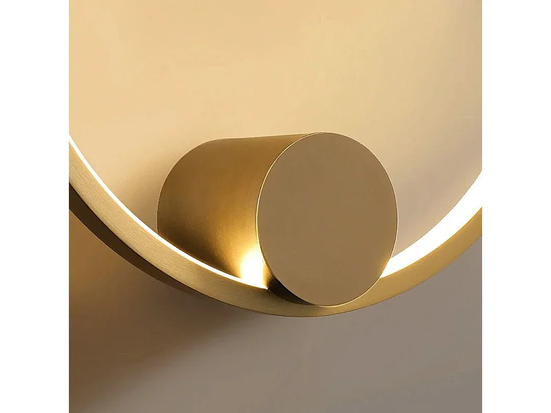 Lâmpada De Parede Toolight Led App1388-Cw 40Cm Brush Gold