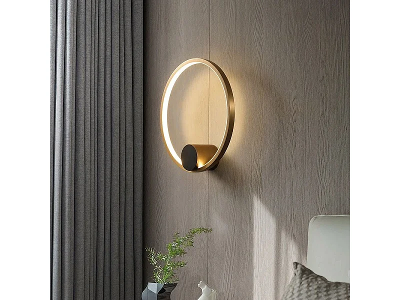 Lâmpada De Parede Toolight Led App1388-Cw 40Cm Brush Gold