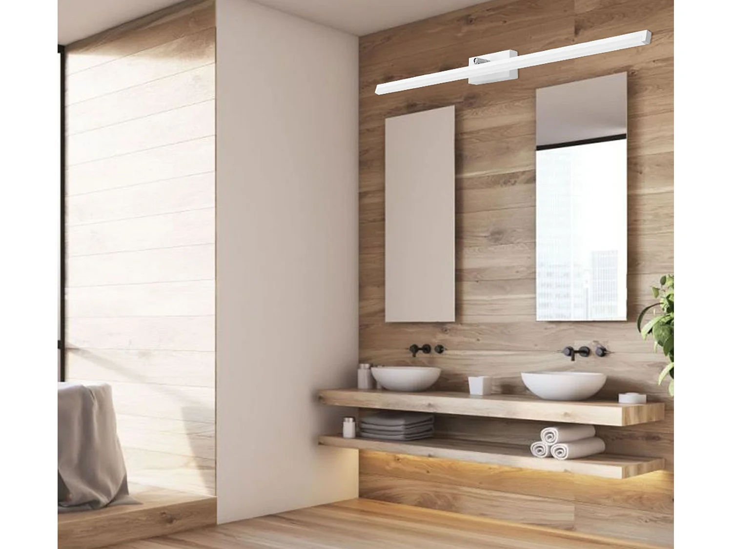 Applique Murale Toolight Led App376-1W 100Cm White