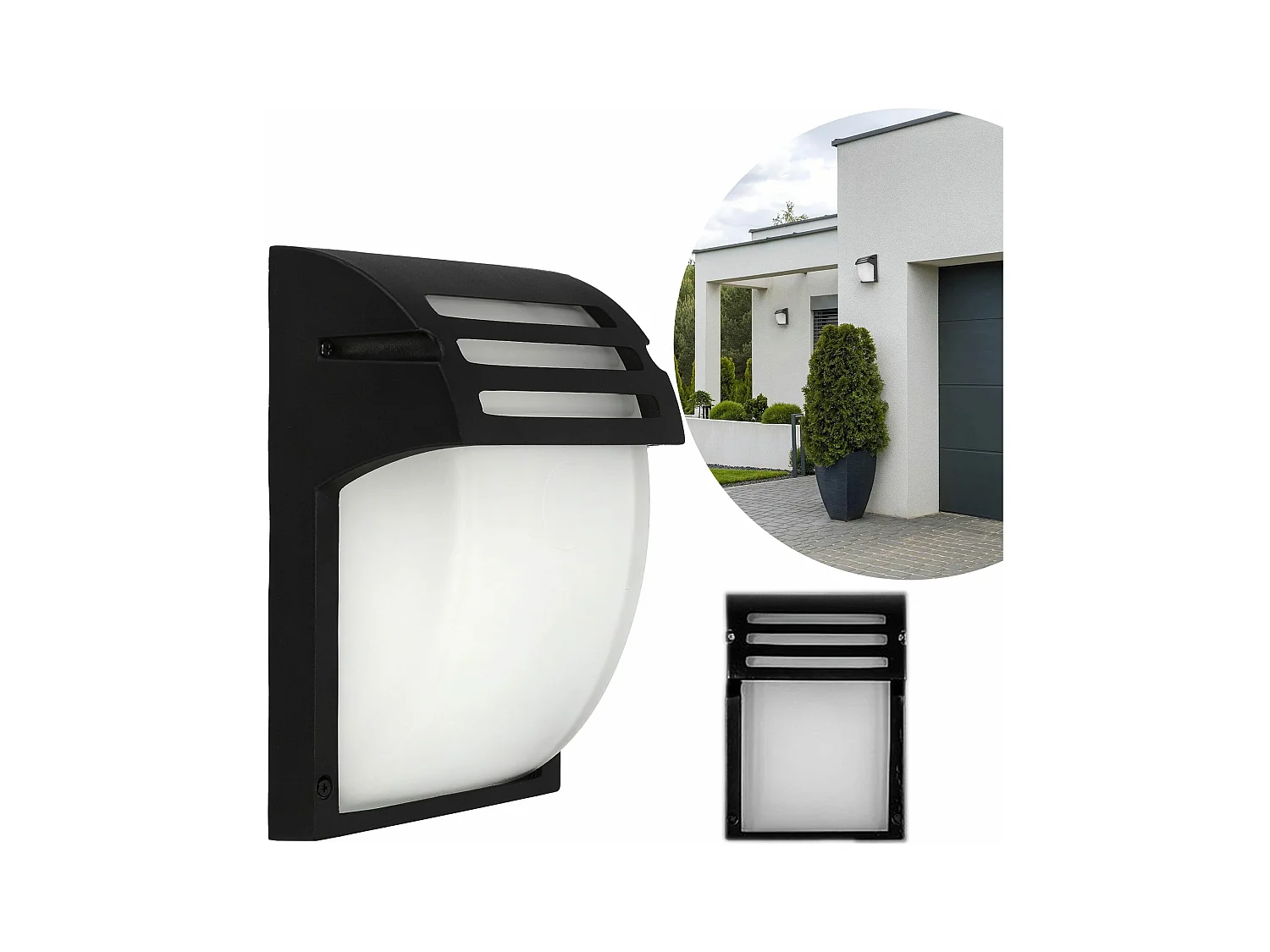 Applique Murale Toolight Rsl013-1W Black