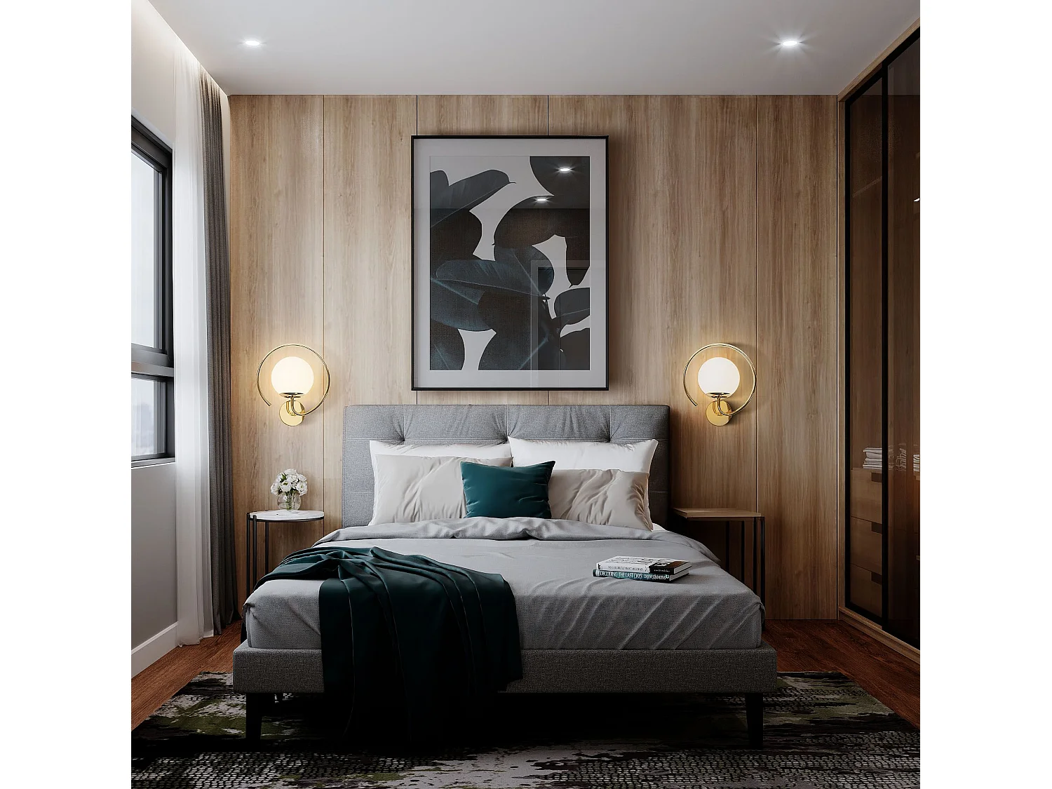 Applique Murale Toolight App1153-1W Gold