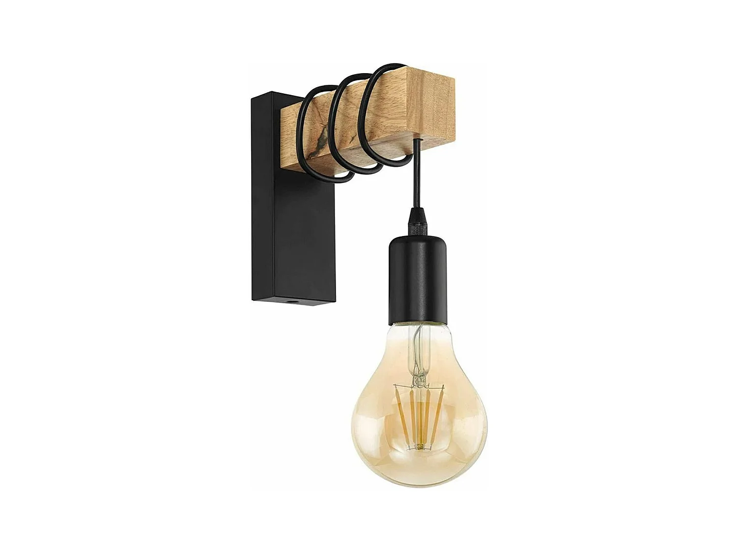 Applique Murale Toolight App972-1W Line Black