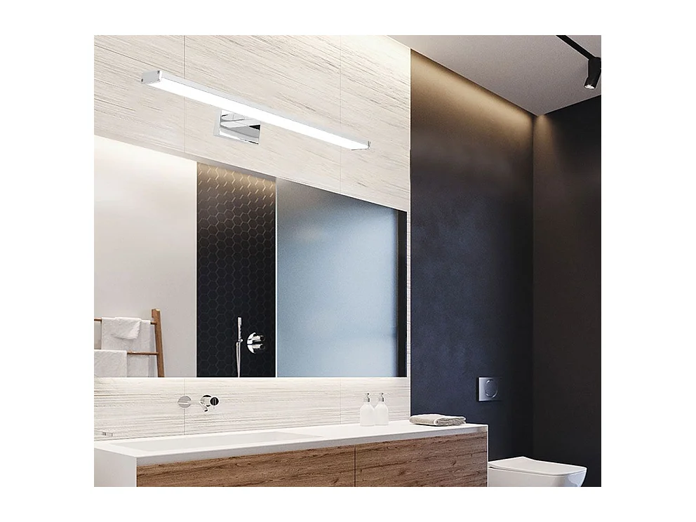 Applique Murale Toolight Led App368-1W 40Cm Chrome