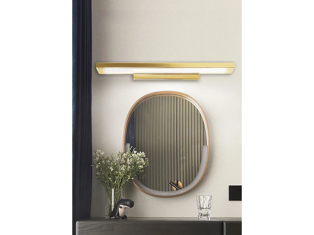 Applique Murale Toolight App838-1W Flat 80Cm Gold