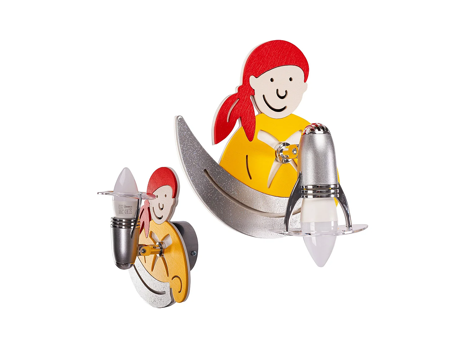 Applique Murale Toolight Pirate Yellow 4717 Yellow