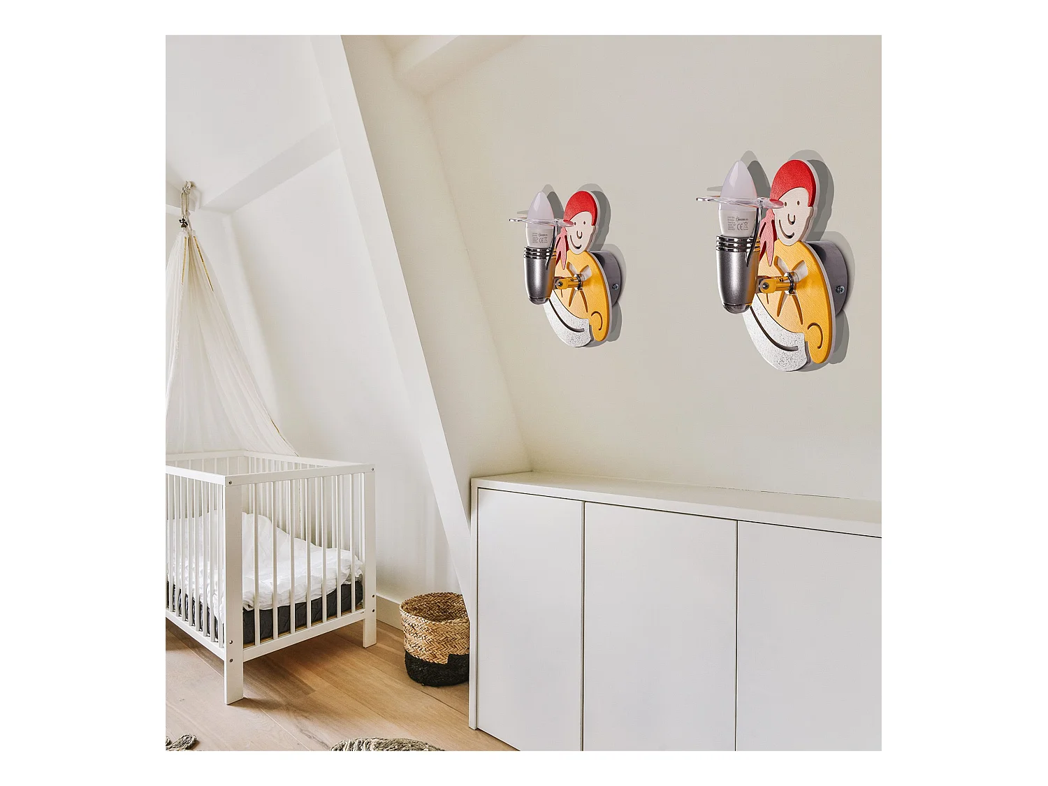 Applique Murale Toolight Pirate Yellow 4717 Yellow