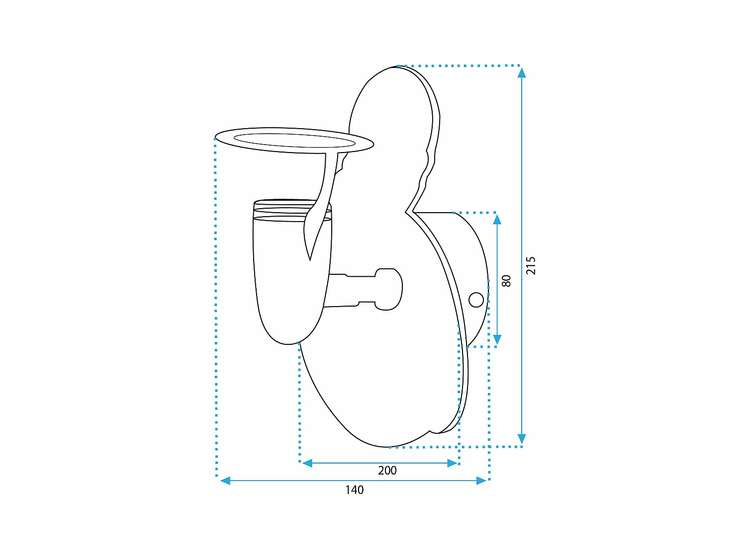 Applique Murale Toolight Pirate Yellow 4717 Yellow