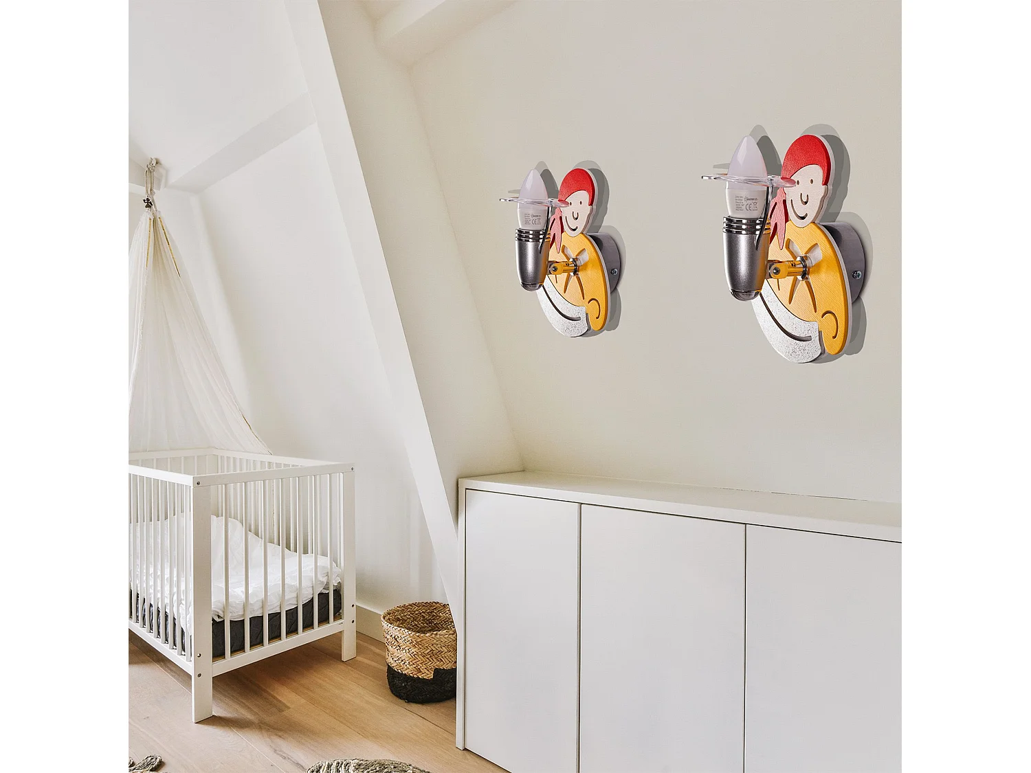 Applique Murale Toolight Pirate Yellow 4717 Yellow