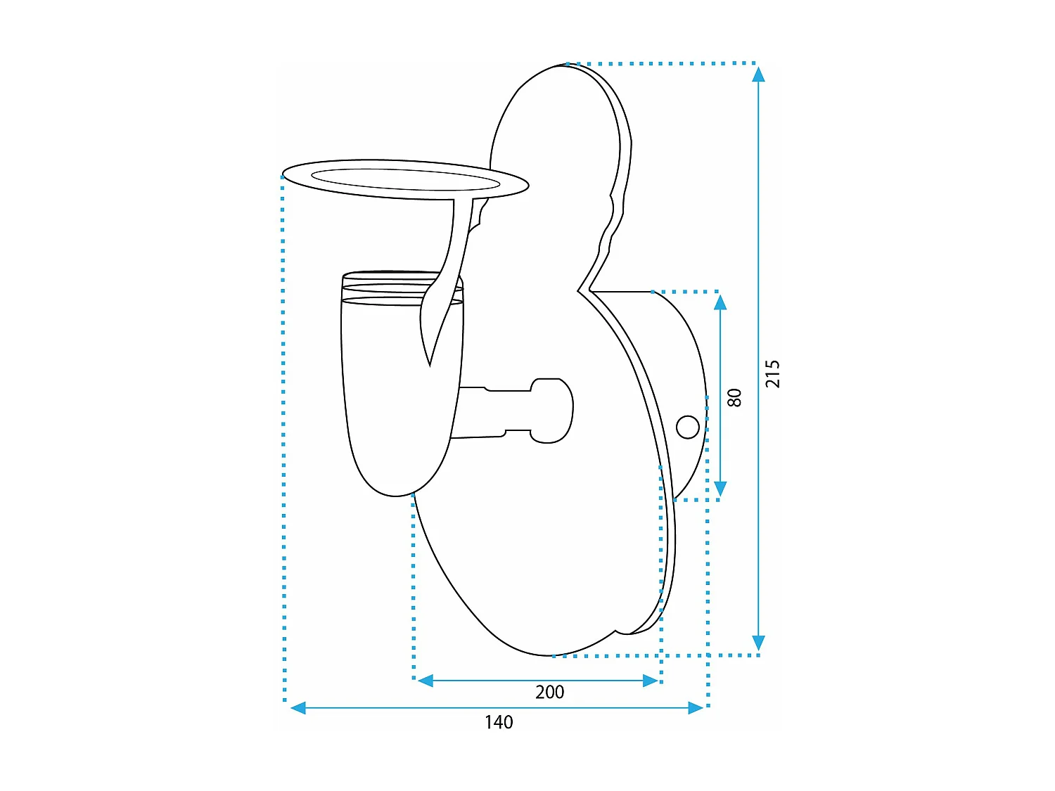 Applique Murale Toolight Pirate Yellow 4717 Yellow