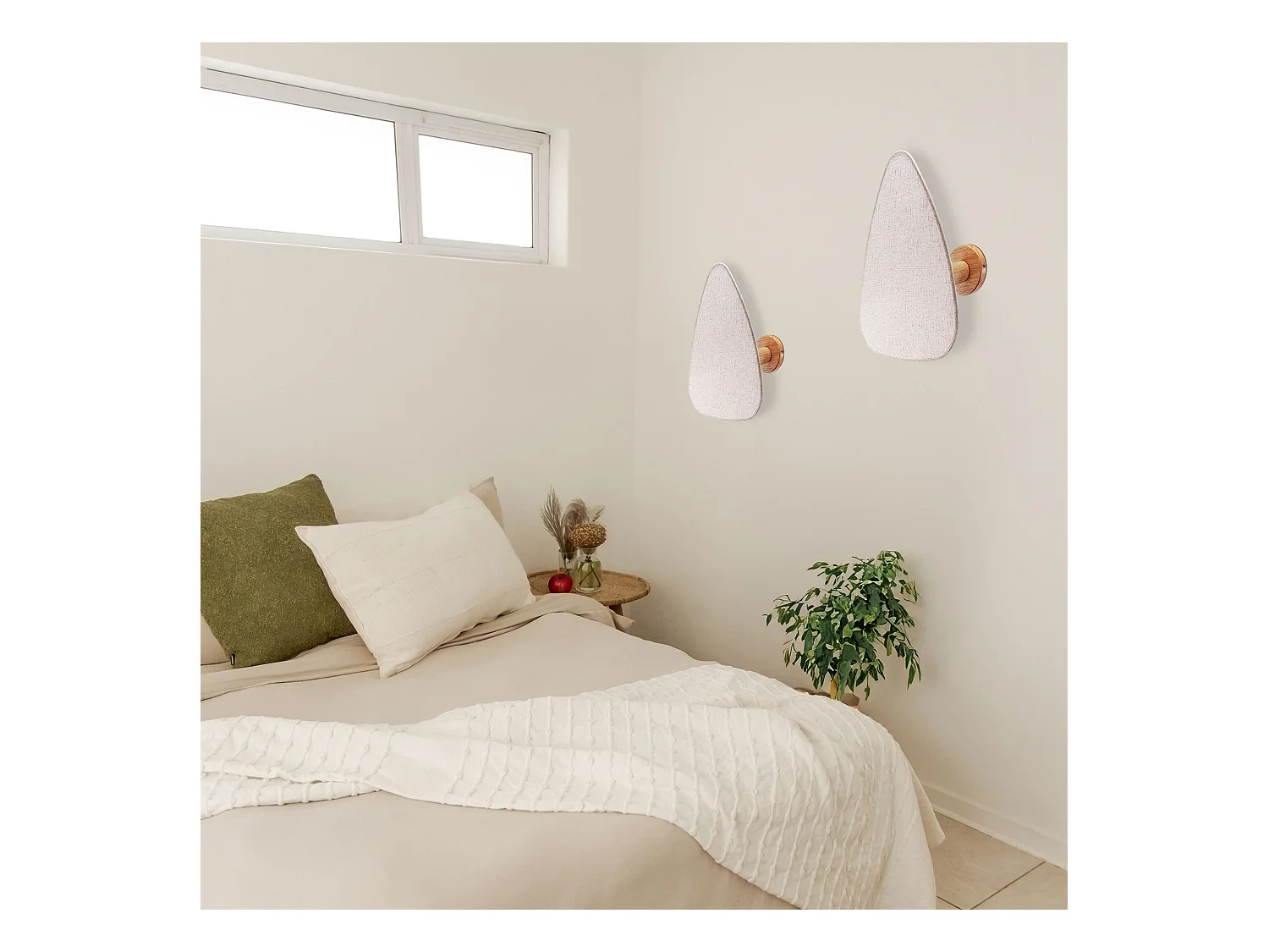 Applique Murale Toolight App1423-1W Beige