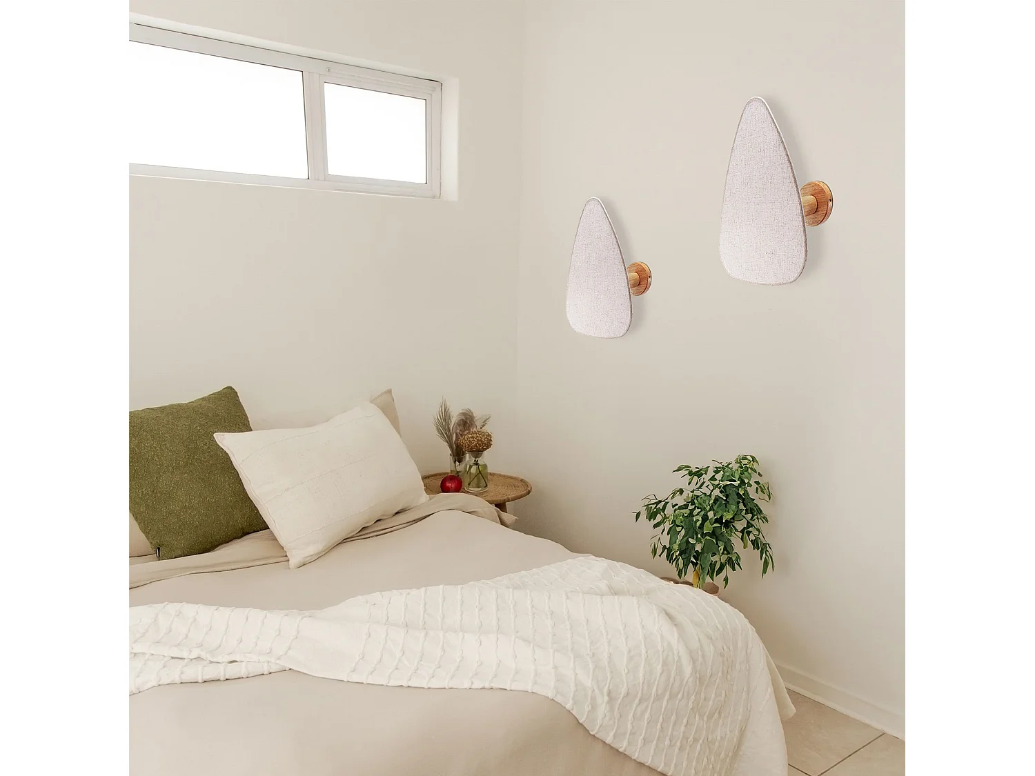 Applique Murale Toolight App1423-1W Beige