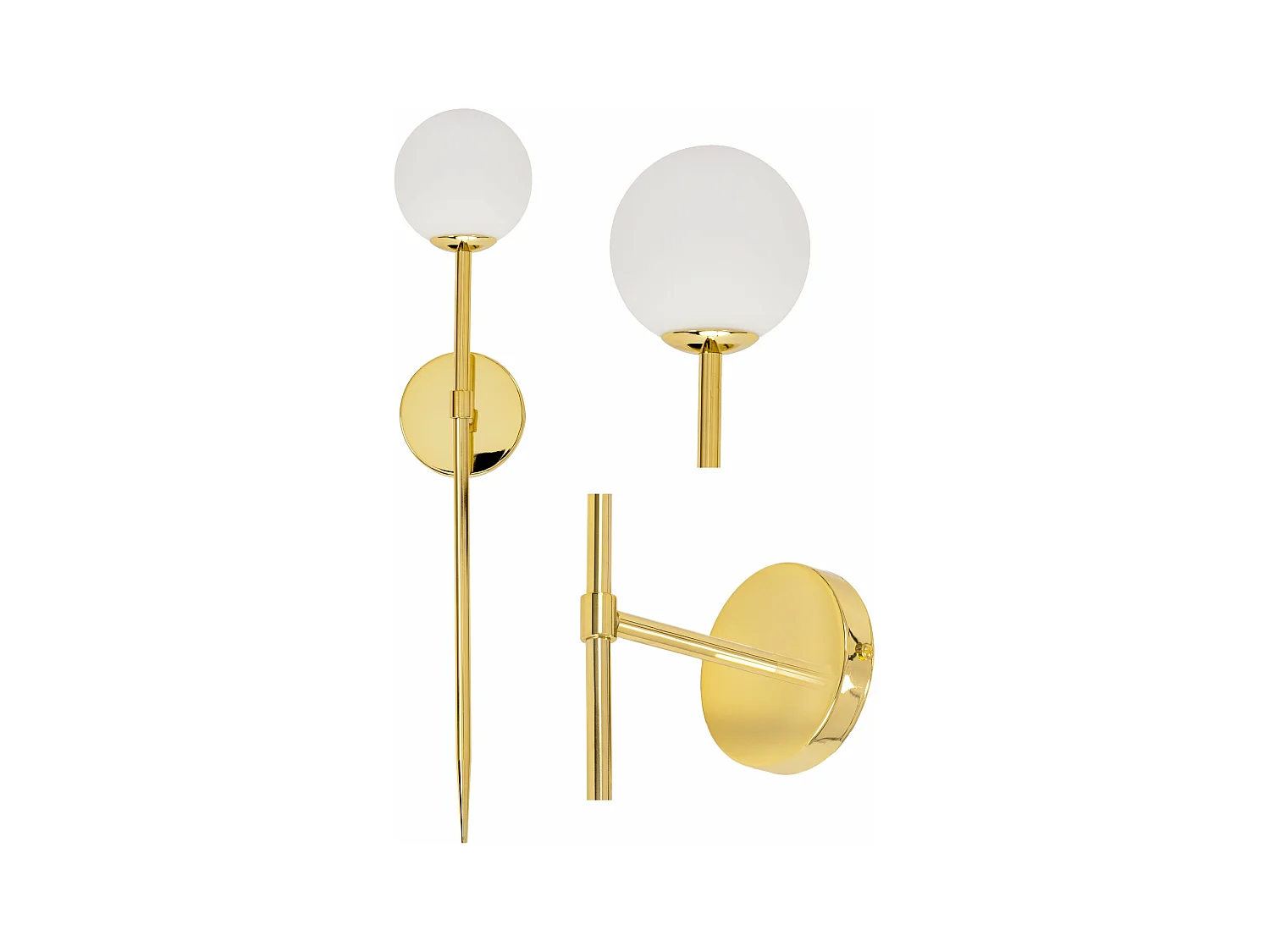 Applique Murale Toolight App578-1W Gold