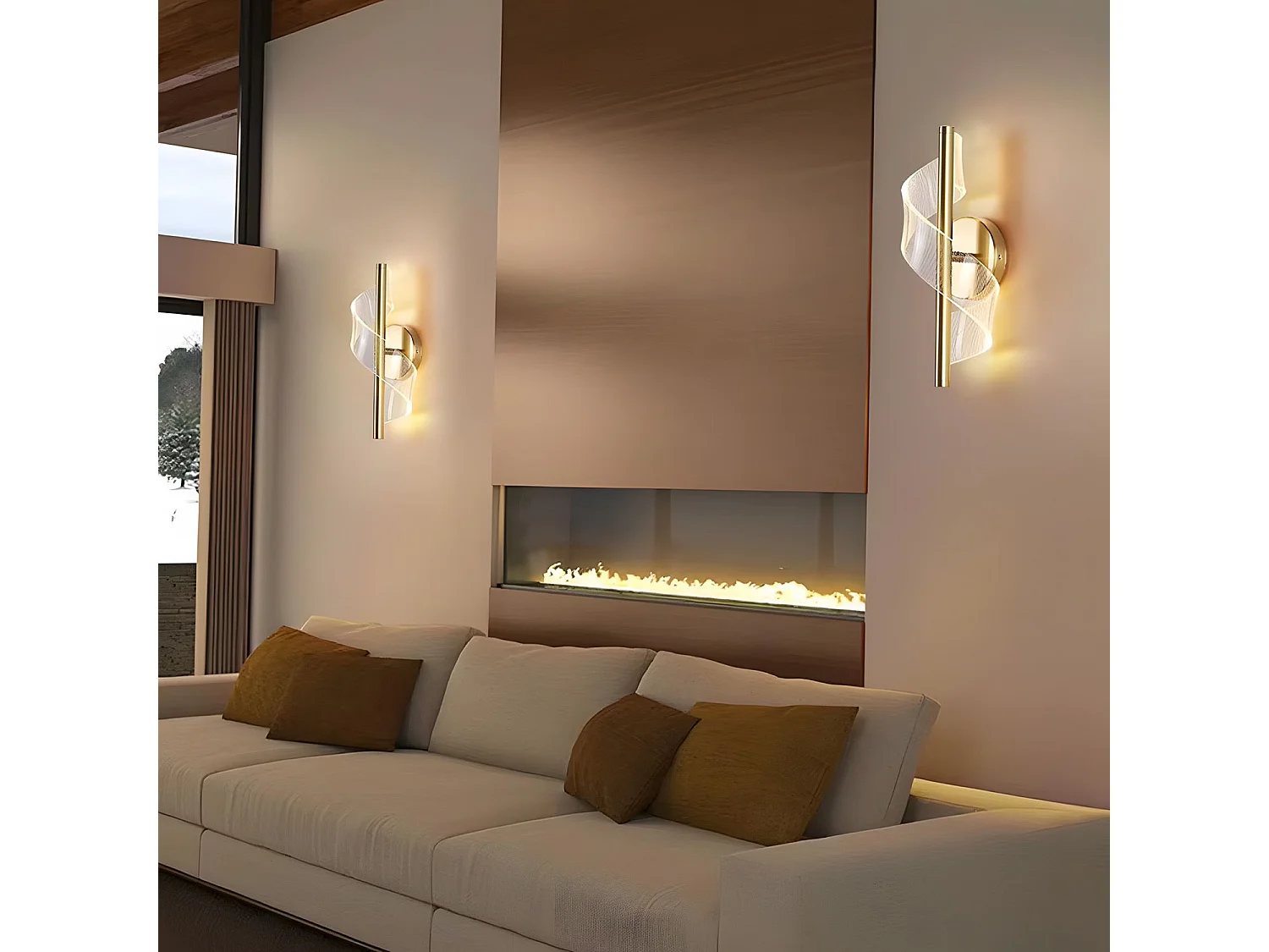 Applique Murale Toolight G032-W Gold