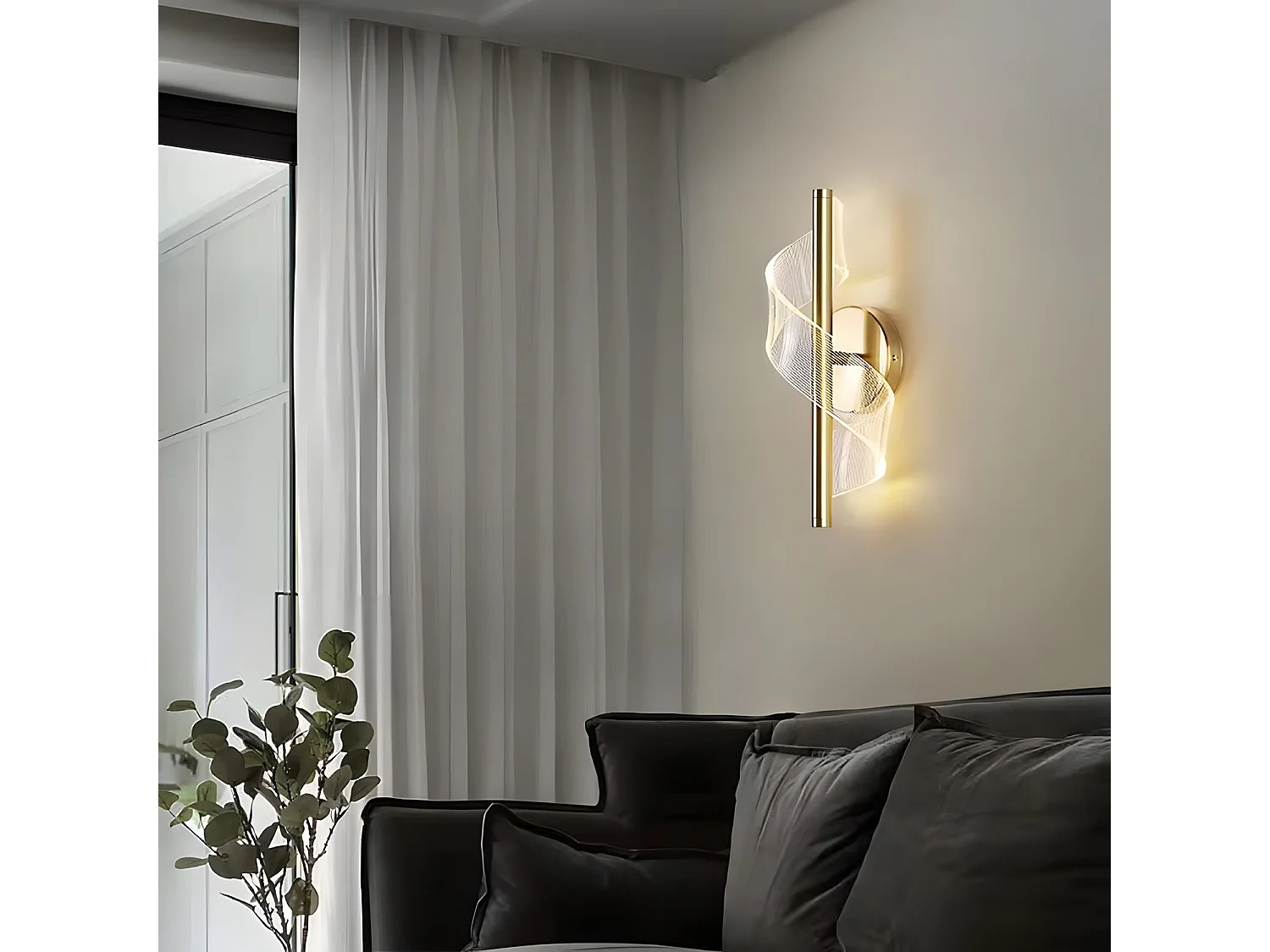 Applique Murale Toolight G032-W Gold