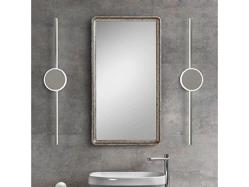 Lámpara De Pared Toolight Led App847-1W Round 80Cm Chrome