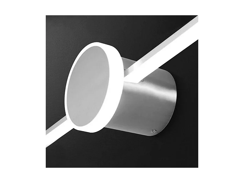 Applique Murale Toolight Led App847-1W Round 80Cm Chrome