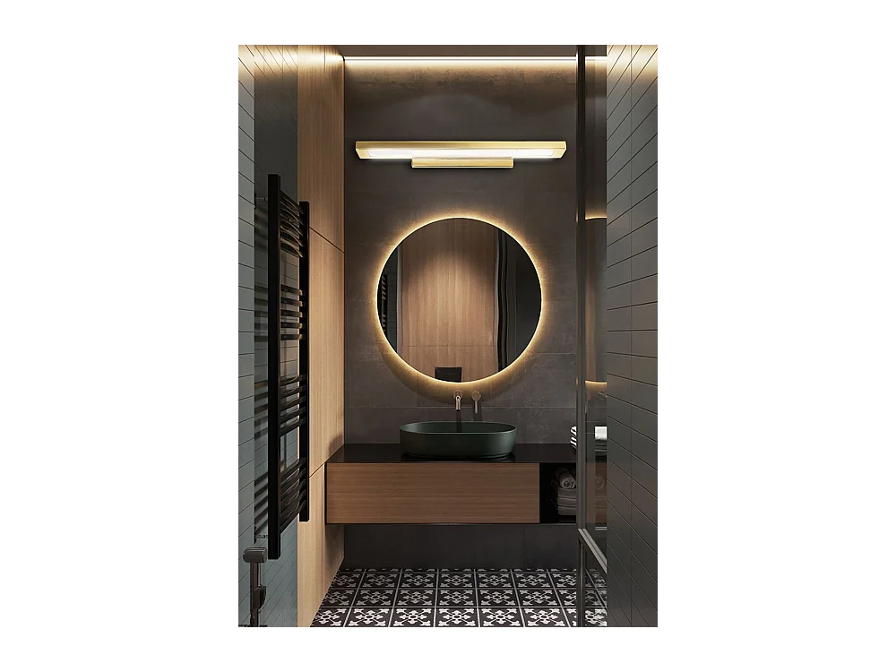 Wandlampe Toolight Led App836-1W Flat 40Cm Gold