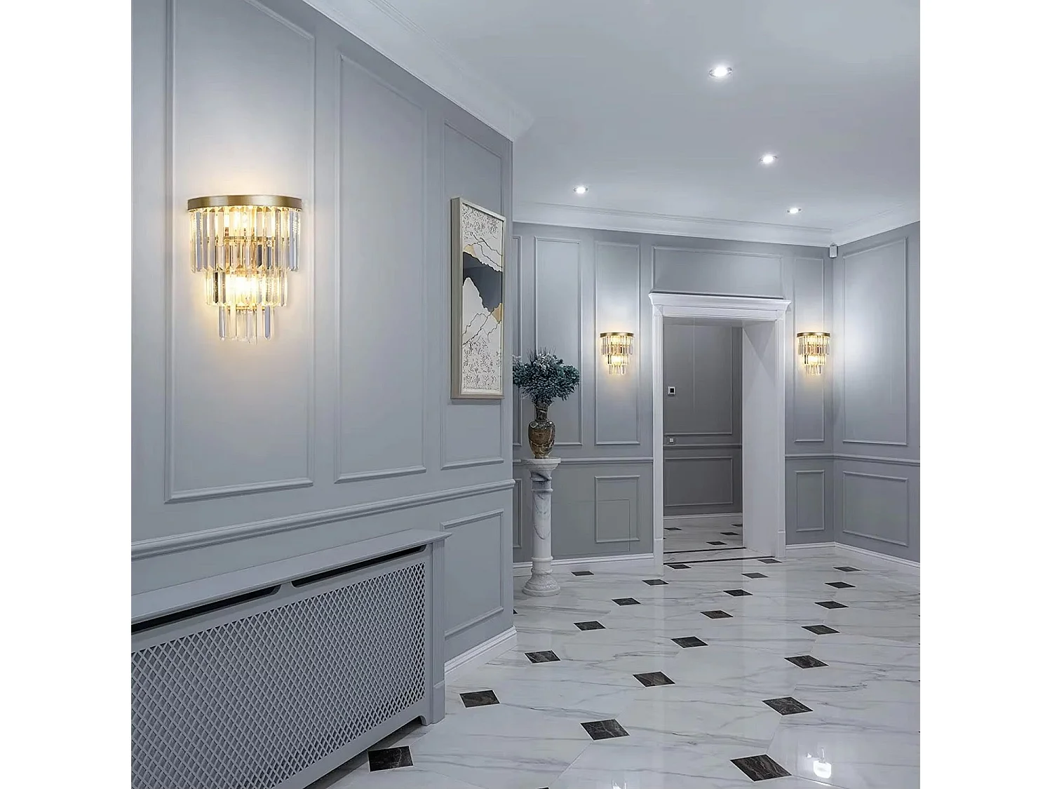 Wall Light Toolight App1535-1W Gold 15X25,5X27Cm