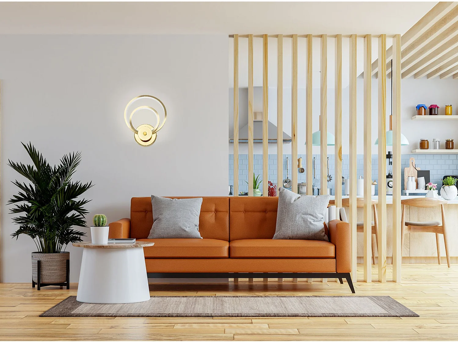 Lampada Da Parete Toolight App1043-W Gold