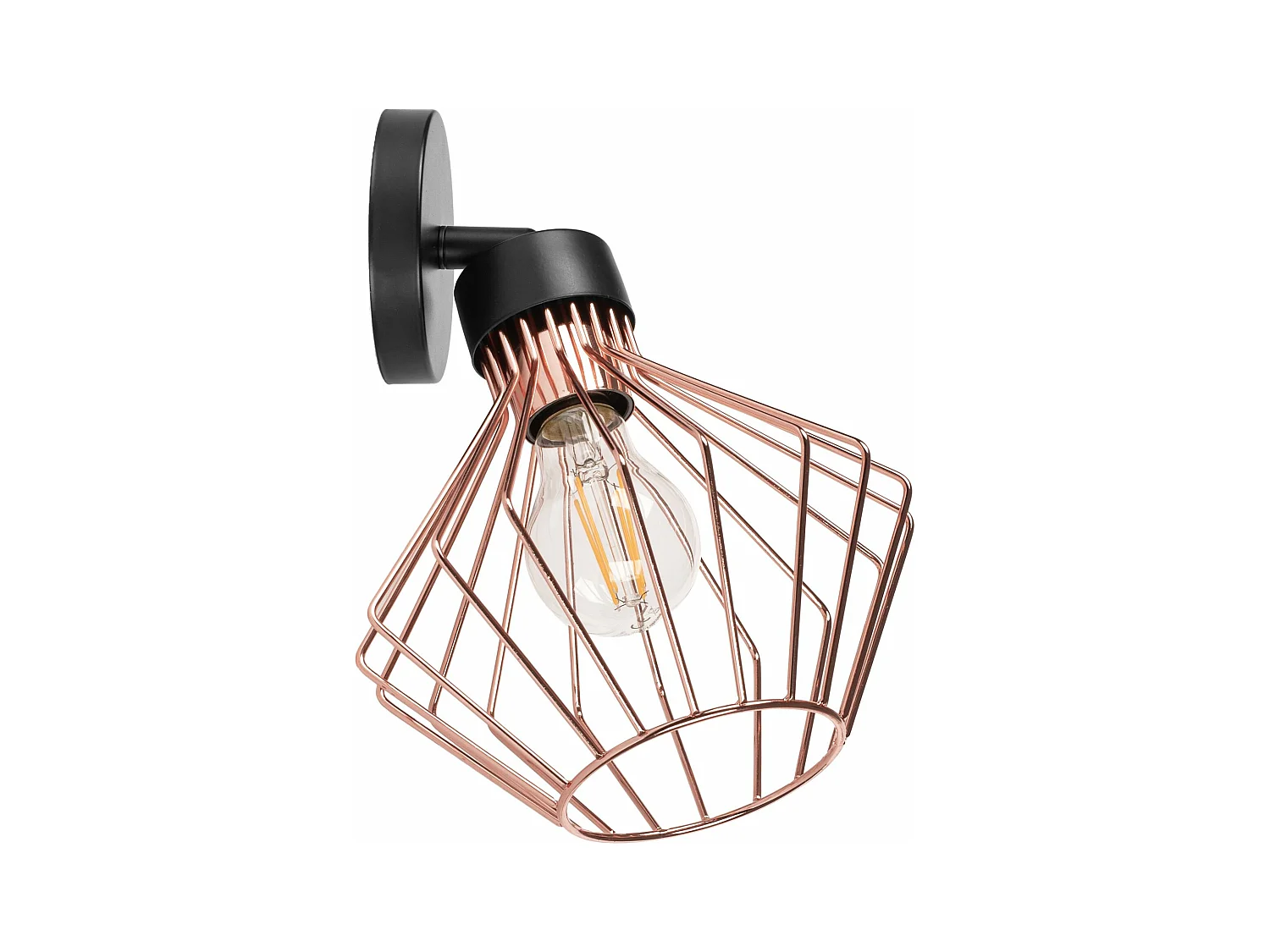 Applique Murale Toolight App534-1W Black Gold