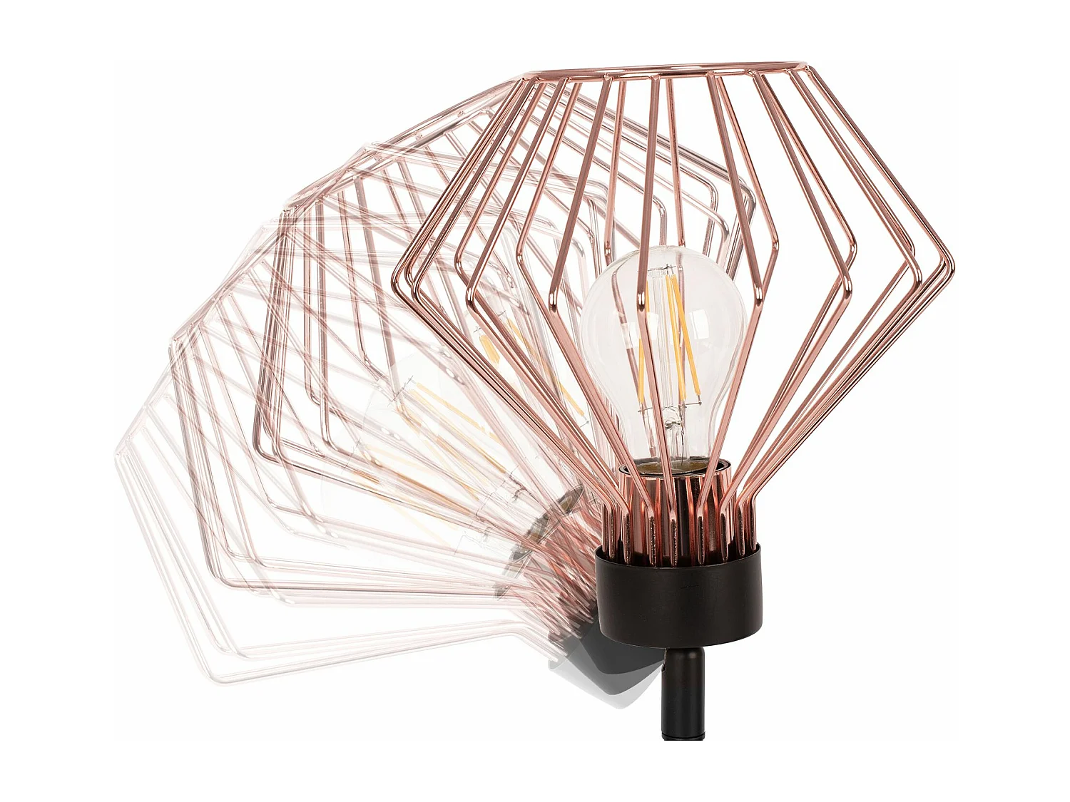 Applique Murale Toolight App534-1W Black Gold