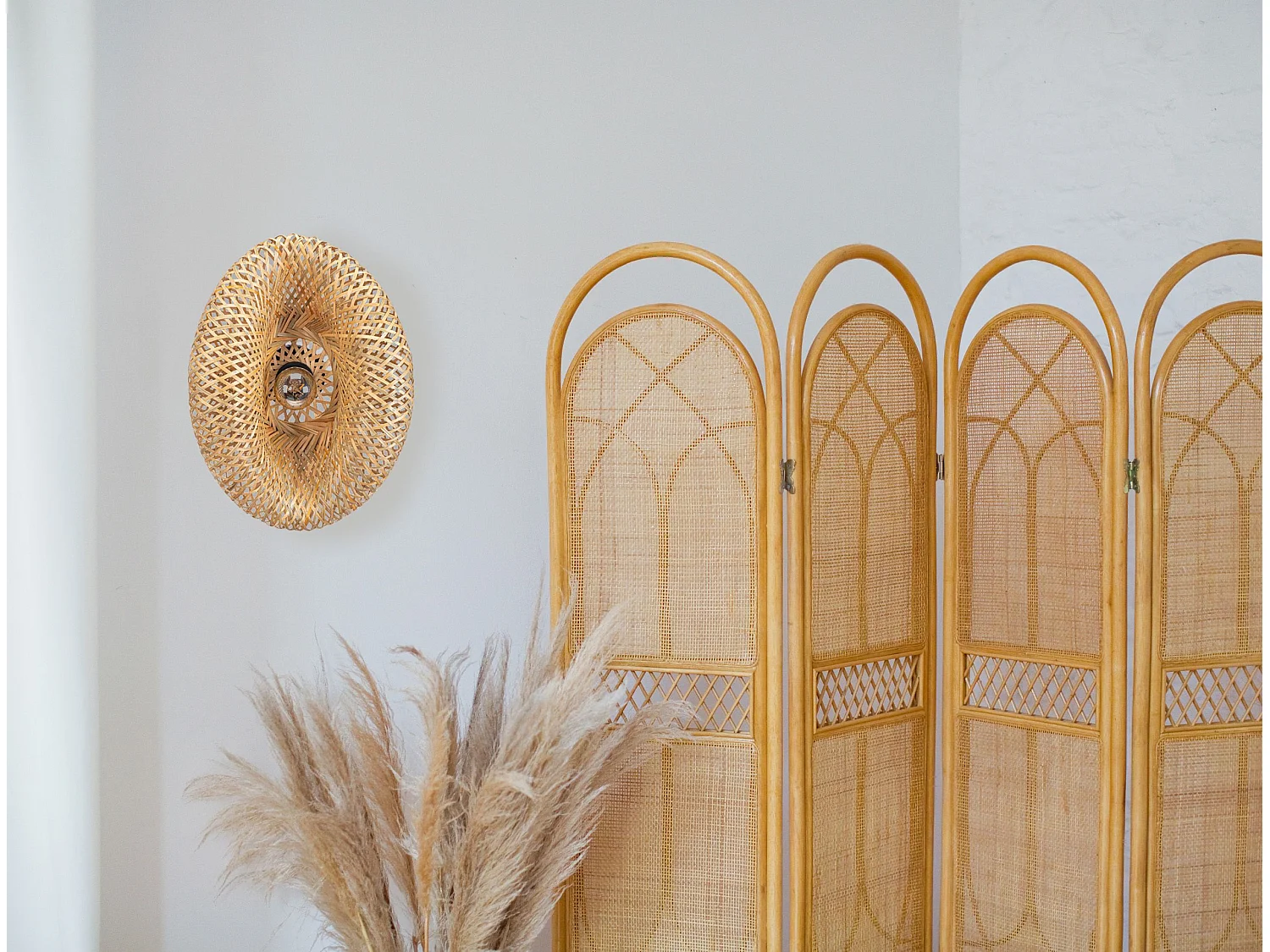 Lâmpada De Parede Toolight App1331-1W Boho Beige