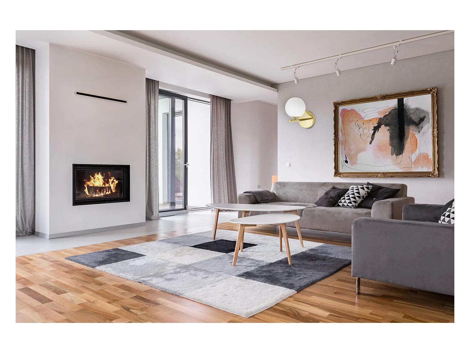 Applique Murale Toolight App684-1W Gold