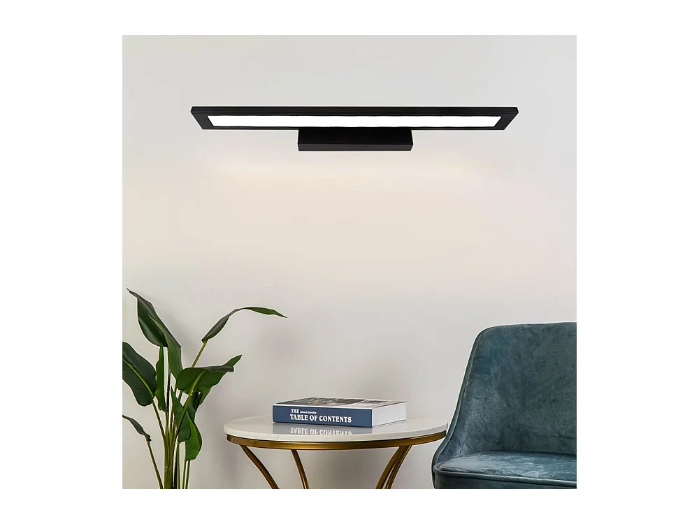 Applique Murale Toolight Led App840-1W 60Cm Black