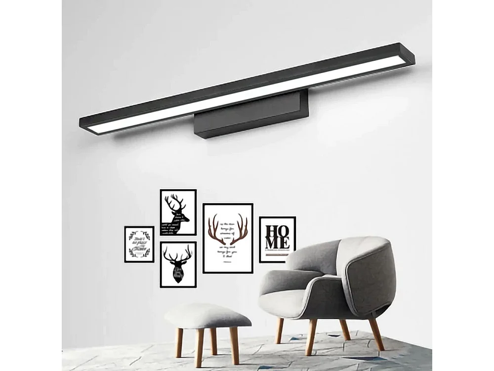 Applique Murale Toolight Led App840-1W 60Cm Black