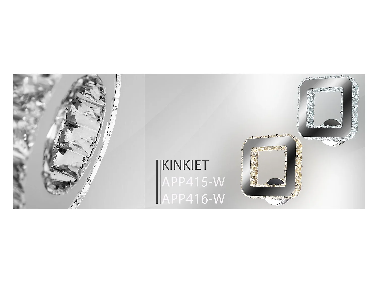 Applique Murale Toolight App415-W Grey