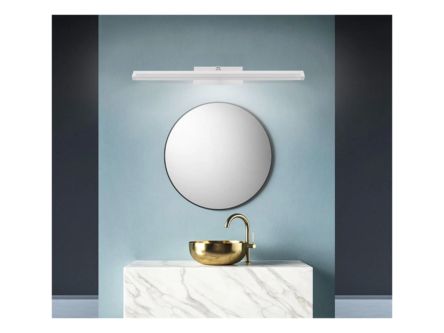 Applique Murale Toolight Led App374-1W 50Cm White