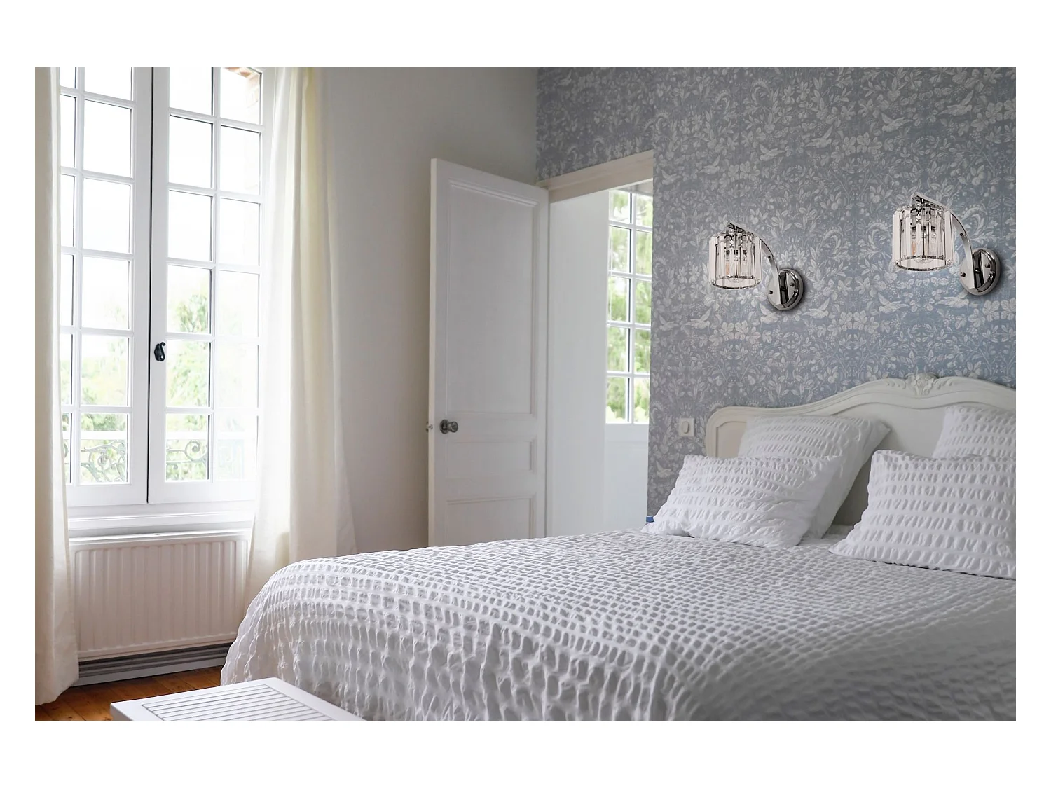 Wandlampe Toolight App509-1W Chrome