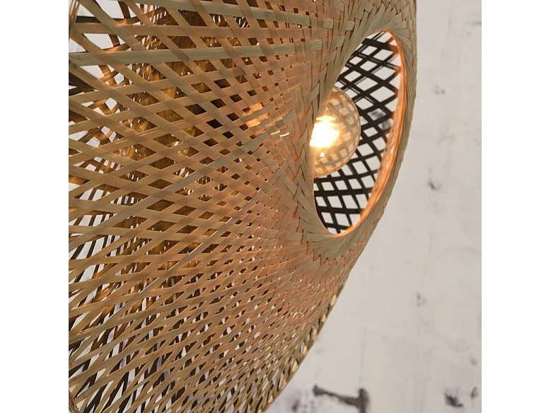 Toolight APP1330-1W BOHO væglampe bejse 18X55X55CM