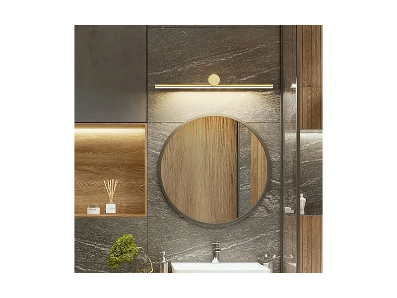 Applique Murale Toolight Led App1345-W 60Cm Brush Gold