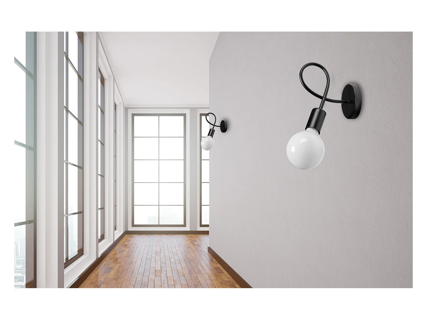 Applique Murale Toolight 392199 Paradise Black