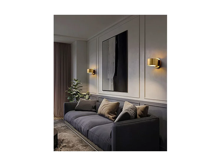 Lâmpada De Parede Toolight App990-1W Gold