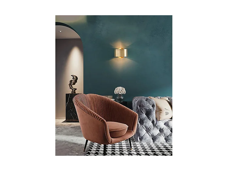 Lâmpada De Parede Toolight App990-1W Gold