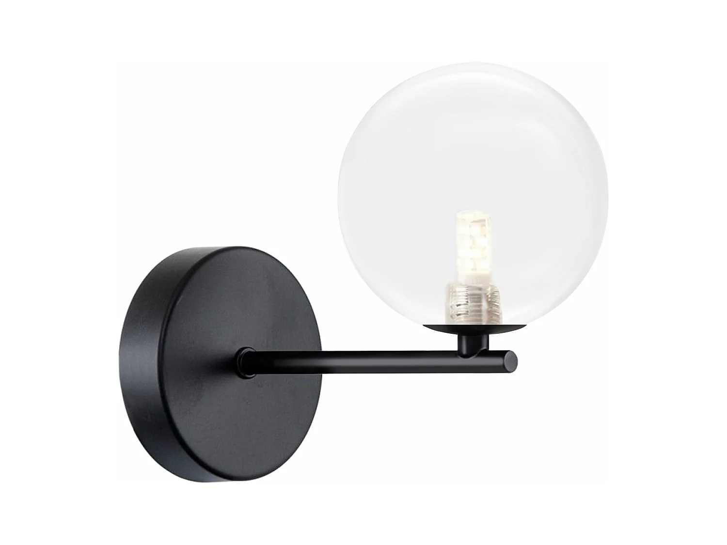 Applique Murale Toolight App1160-1W Black
